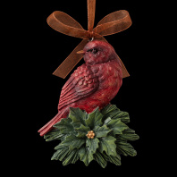 Украшение ErichKrause Decor Новогодняя птица 9см Украшение ErichKrause Decor Новогодняя птица 9см