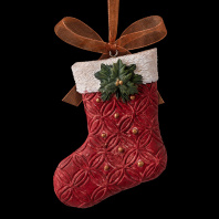 Украшение ErichKrause Decor Рождественский носок 9см Украшение ErichKrause Decor Рождественский носок 9см