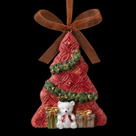 Украшение ErichKrause Decor Елочка с подарками 9см Украшение ErichKrause Decor Елочка с подарками 9см