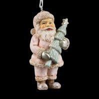 Украшение ErichKrause Decor Санта с елочкой 7.5см