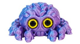 Игрушка 3D "Паучок Виктор" 8 см, цвет ассорти