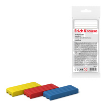 Пластилин классический ErichKrause light 6 цветов, 96 г (во флоупаке с европодвесом 6 шт)