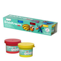 Тесто для лепки ErichKrause Baby с Алоэ Вера 4 цвета по 35 г (в коробке-рукаве 4 шт)