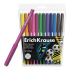 Фломастеры ErichKrause Sport DNA, 12 цветов (в футляре с европодвесом 12 шт)