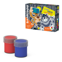 Гуашь ErichKrause Простоквашино 12 цветов по 20 мл (в коробке 12 шт)