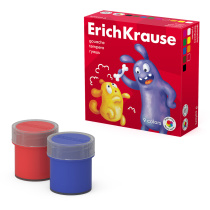 Гуашь ErichKrause Jolly Friends 9 цветов по 20 мл (в коробке 9 шт)