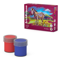 Гуашь ErichKrause Safari с УФ защитой яркости 12 цветов по 20 мл (в коробке 12 шт)