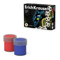 Гуашь ErichKrause Sport DNA 12 цветов по 20 мл (в коробке 12 шт)