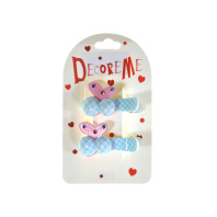 Набор заколок для волос "Decore me. Бабочки" 2шт., 3,5см, 1 вид