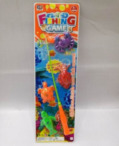 Рыбалка "Веселый рыбак" 4 рыбки, удочка