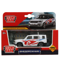 Машинка металл. 10,5см "ВНЕДОРОЖНИК СПОРТ" инер. мех.