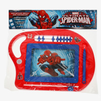 Доска магнитная для рисования 24*18см "Человек-паук" счеты