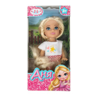 Кукла 12 см "Аня" с аксессуарами
