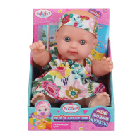 Пупс 20см в цветном платье