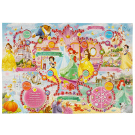 Игра с фишками 180*250 мм  "Принцессы"