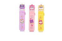 Ластик KEYROAD "Сute cartoon" выдвижной, в комплекте с 1 запасным ластиком, блистер, ассорти Ластик KEYROAD "Сute cartoon" выдвижной, в комплекте с 1 запасным ластиком, блистер, ассорти