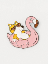 Значок металлический 35мм "Flamchill"