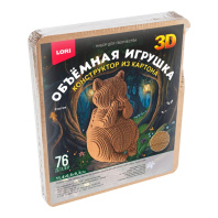 Конструктор 3D из картона "Енотик" 76 дет.