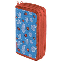 Пенал 2 отд. (190*100) молния, лам.картон "Ladybug" Пенал 2 отд. (190*100) молния, лам.картон "Ladybug"