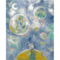 Картина по номерам PK 59001 Двое/ Цветущие сады (Логинова Аннет)  40*50 Эксклюзив|Пя|PK59001;3;25