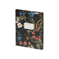 Блокнот А6 7БЦ 80л "Flora. Лесные ягоды" клетка, мат. лам.