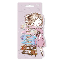 Набор заколок для волос "Феникс+. Зверята" 6шт., 5,2см