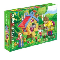 Пазл МАКСИ 15 элементов 330*220мм.  "Русские народные сказки"