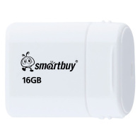 Флеш-драйв  16 GB USB 2.0 Smartbuy LARA White