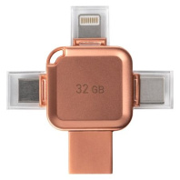 Флеш-драйв  32 GB USB 3.0/3.1 Smartbuy Metal Quad Apricot