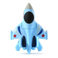 Флеш-драйв  32 GB USB 2.0 Smartbuy Wild series Истребитель