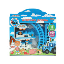 Железная дорога 137см "Синий трактор", тип бат. 1*АА (не в комплекте)