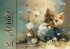 Альбом А4 32л гребень "Котенок" пл. 100 гр/м