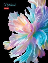 Блокнот А5 7БЦ  80л "Хрупкие лепестки" кл., 5цв.блок, мат. лам., 3Dлак