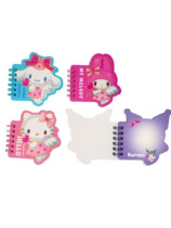 Блокнот 90*90мм  60л. гребень "Куроми и друзья" фигурн.выр.