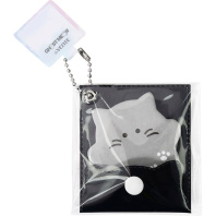 Бумага с липким краем  20л, фигурная "Ghost Meow", в папке-конверте на кнопке