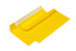 Конверт 114*229мм желтый, силик.лента