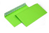 Конверт 114*229мм зеленый, силик.лента