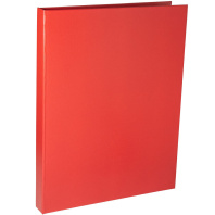 Папка д/дипломных работ А4, без бумаги, без надписи,  красная