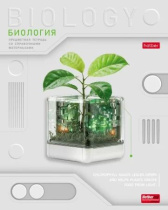 Тетрадь предметная А5 Биология "Техно" 48л, кл., выб.лак.
