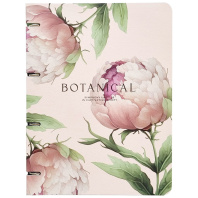 Тетрадь  А4 120л кл. на кольцах Infolio "Be Smart. Peony"