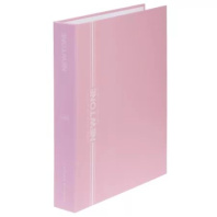 Тетрадь  А5  80л кл. на кольцах Hatber "NEWtone PASTEL. Розовый кварц" софт-тач