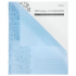 Тетрадь д/записи иностр. слов А5  24л, скоба, пласт.обл. "Голубая"
