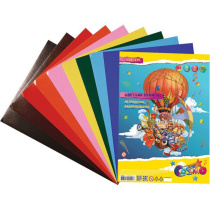 Бумага цв. самокл. А4  5цв. 5л. мелов., пл. 80гр/м2