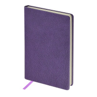 Ежедневник дат. 2026г А5 168л. тв.пер., кожзам "Megapolis Loft. Фиолетовый" ляссе