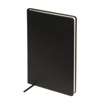 Ежедневник дат. 2026г А5 168л. тв.пер., кожзам "Megapolis Loft. Черный" ляссе