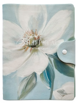 Ежедневник дат. 2026г А5 160л., кожзам, мягк.пер., гребень "Petals. Flower"  +ПОДАРОК