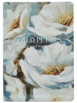 Ежедневник дат. 2026г А5 176л., кожзам, интегр.пер. "Petals"  +ПОДАРОК