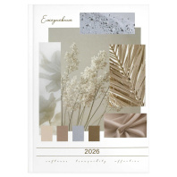 Ежедневник дат. 2026г А5 160л., 7БЦ "Коллаж"  +ПОДАРОК