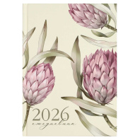 Ежедневник дат. 2026г А5 160л., 7БЦ "Протея"  +ПОДАРОК