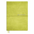 Ежедневник дат. 2026г А6 128л., кожзам, мягк.пер. "Шеврет оливковый"  +ПОДАРОК